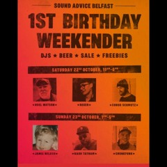 Sunday vinyl mix (live @ Sound Advice 1st Birthday)