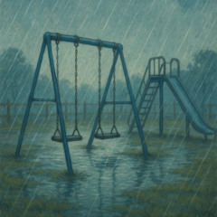 rain on the playground