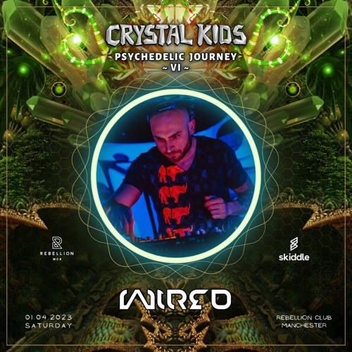 DJ Wired - Crystal Kids • PsyJourney VI | Apr 2023