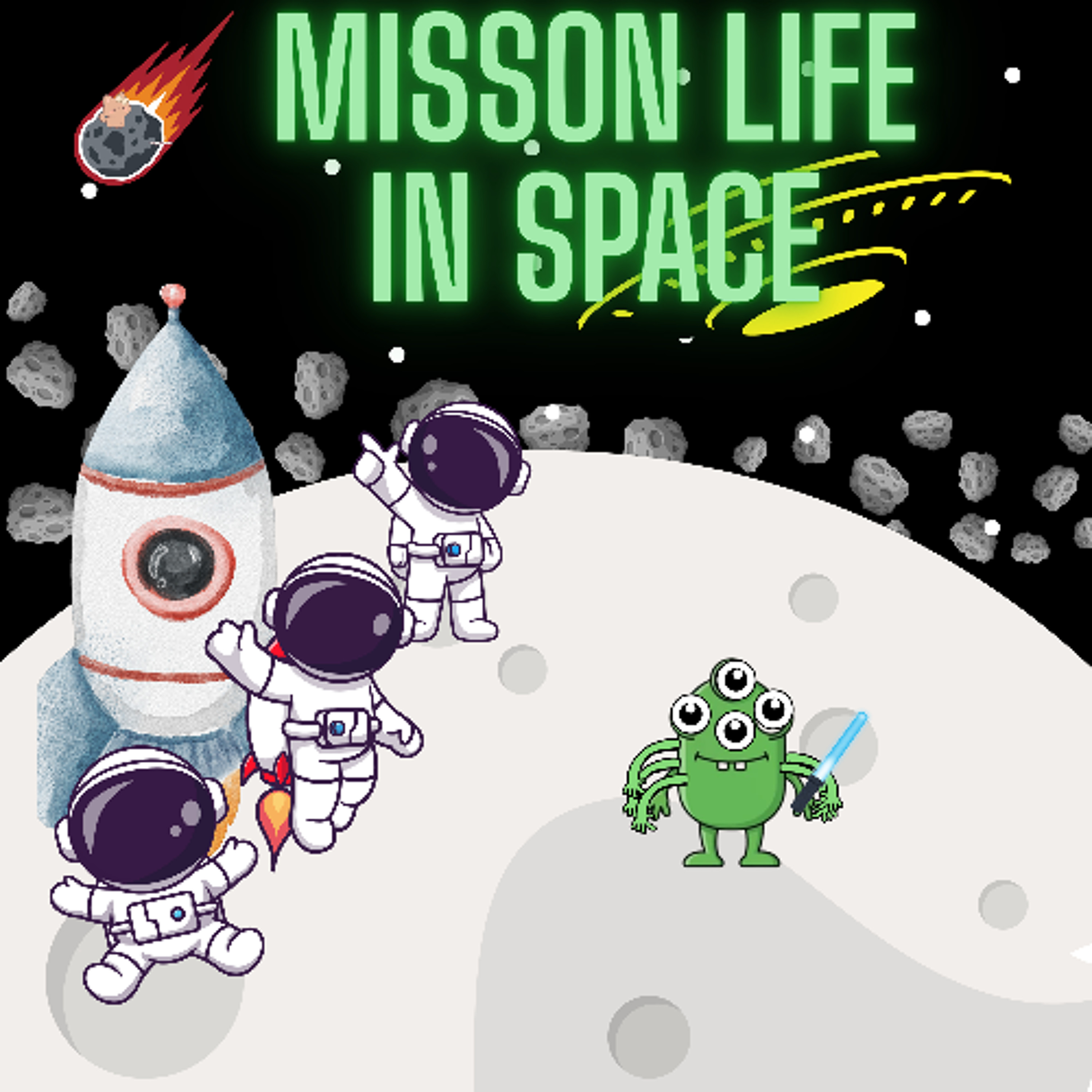 Mission: Life in Space - Ciara, Scarlett, Zac, and Saifaan - School of the Nativity