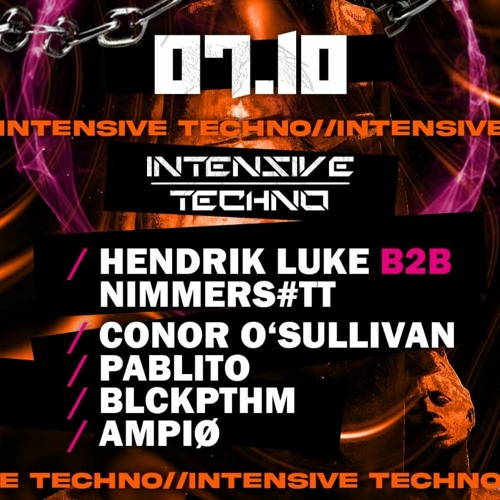 Intensive Techno  07.10.2022 @ Karl Kinski Club [150-154BPM]