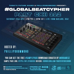#GlobalBeatCypher CXII (112) Beat Tape