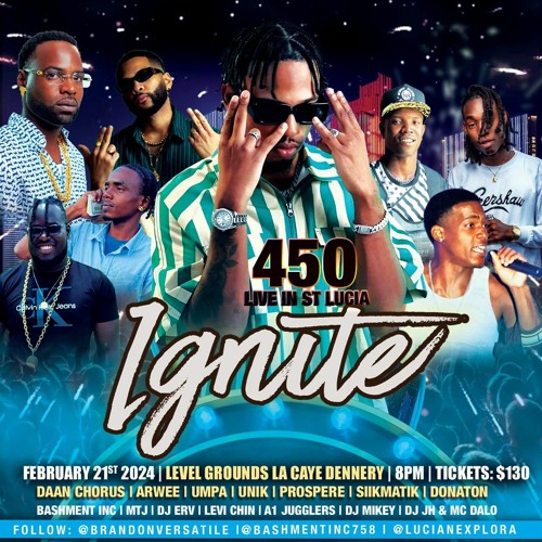450 In St.Lucia - Live MixTape - By ( IntlProstyle )