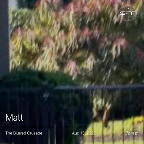 The Blurred Crusade: Matt [Live at Cedar Room 06 Jun 12]