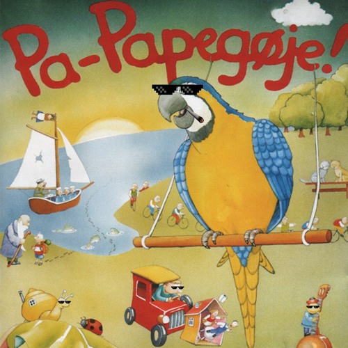 Papegøje Fra Amerika Dakke Dak
