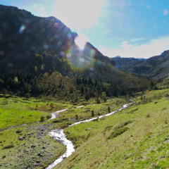 En descendant du refuge