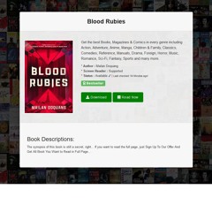 [PDF] Reads Blood Rubies by Mailan Doquang