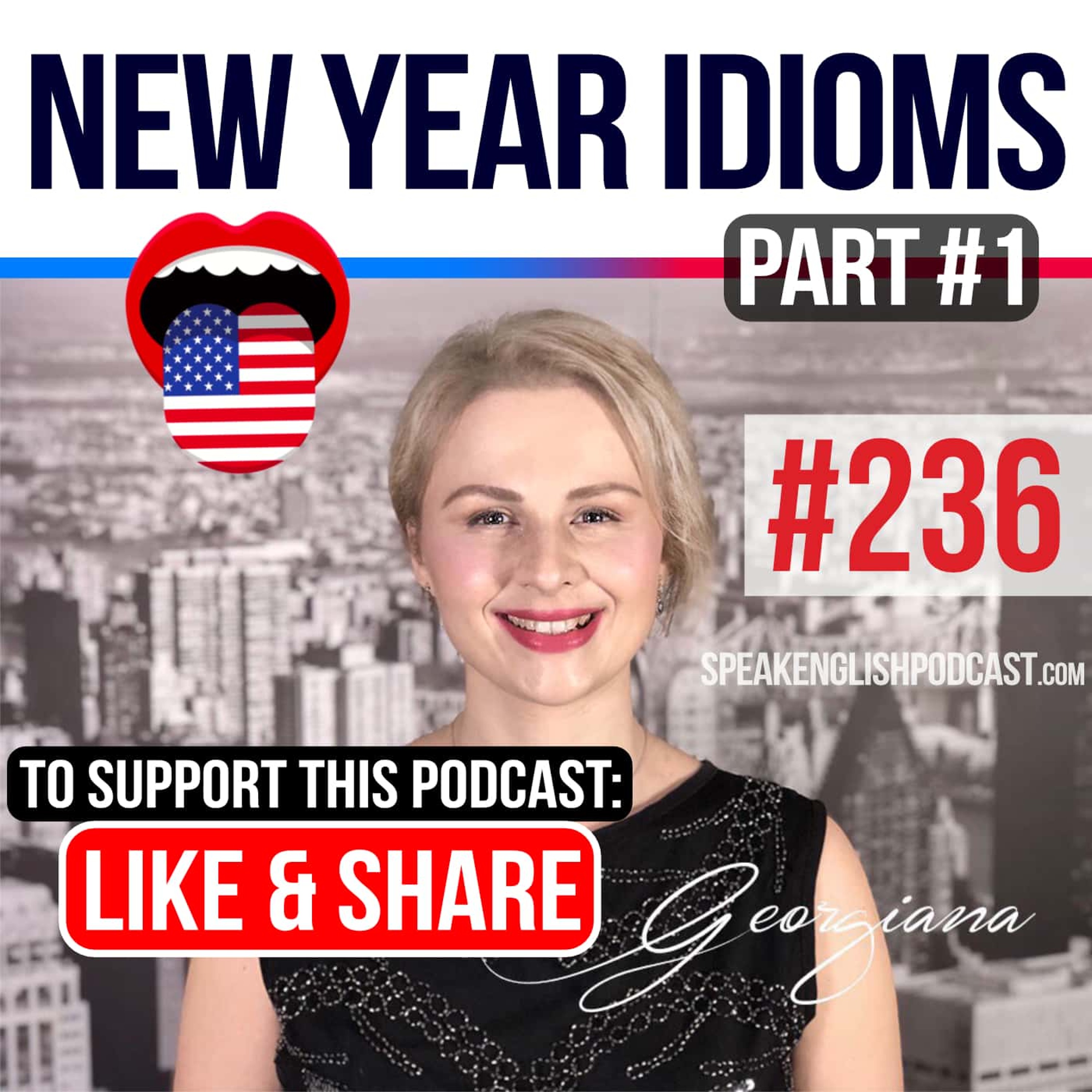 #236 English Idioms for the New Year (part1) episode artwork