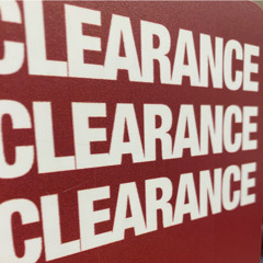 CLEARANCE