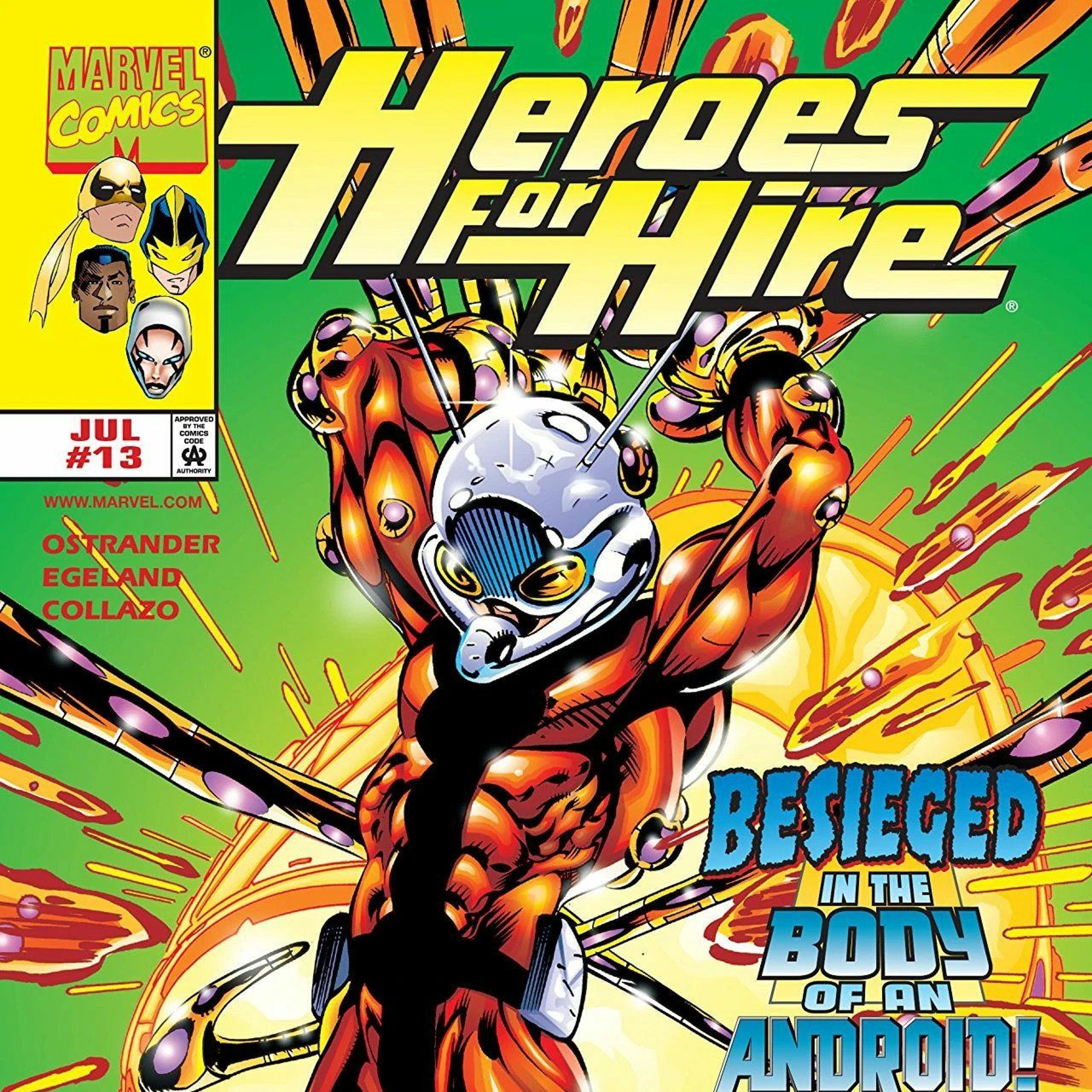 Ep 156 Heroes for Hire 13 episode artwork