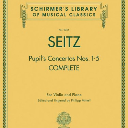 Access KINDLE 🎯 Pupil's Concertos, Complete: Schirmer Library of Classics Volume 205