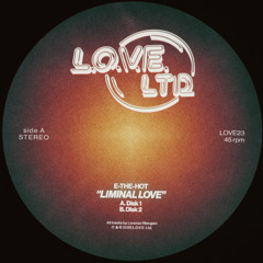 E-The-Hot - Liminal Love (Disk 2)