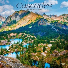 [PDF] DOWNLOAD Cascades | 2024 12 x 24 Inch Monthly Square Wall Calendar | BrownTrout | USA