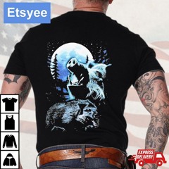 Wild Boar Howling At The Moonmen’s Shirt