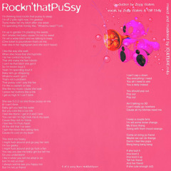 Rockn’ that PuSsy (ft Ziggy Waters)