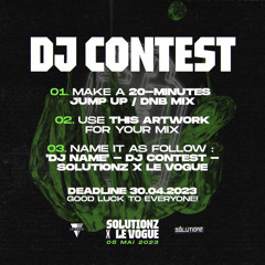 TRONEX - DJ CONTEST - SOLUTIONZ X LE VOGUE