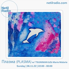 Плазма (PLASMA) w/ TSUNIMAN b2b Marie Malarie - Netil Radio - 6th November 2022