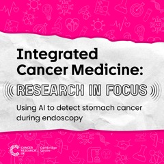 Using AI to detect stomach cancer during endoscopy