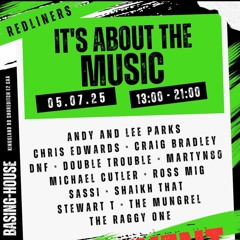 It’s about the music set
