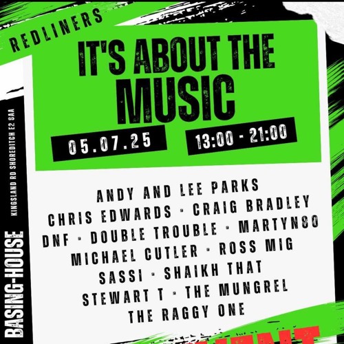 It’s about the music set