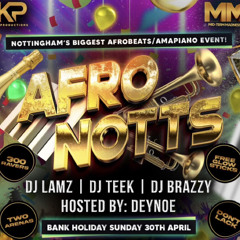 Afro Notts Power Warm Up x Afrobeat Live Audio-Hosted by MrDeynoe x RMB