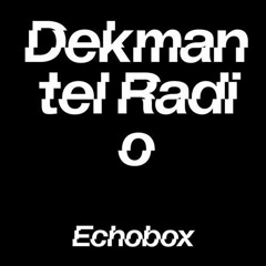 Dekmantel Radio x IsBurning W TITIA & Antoan Van