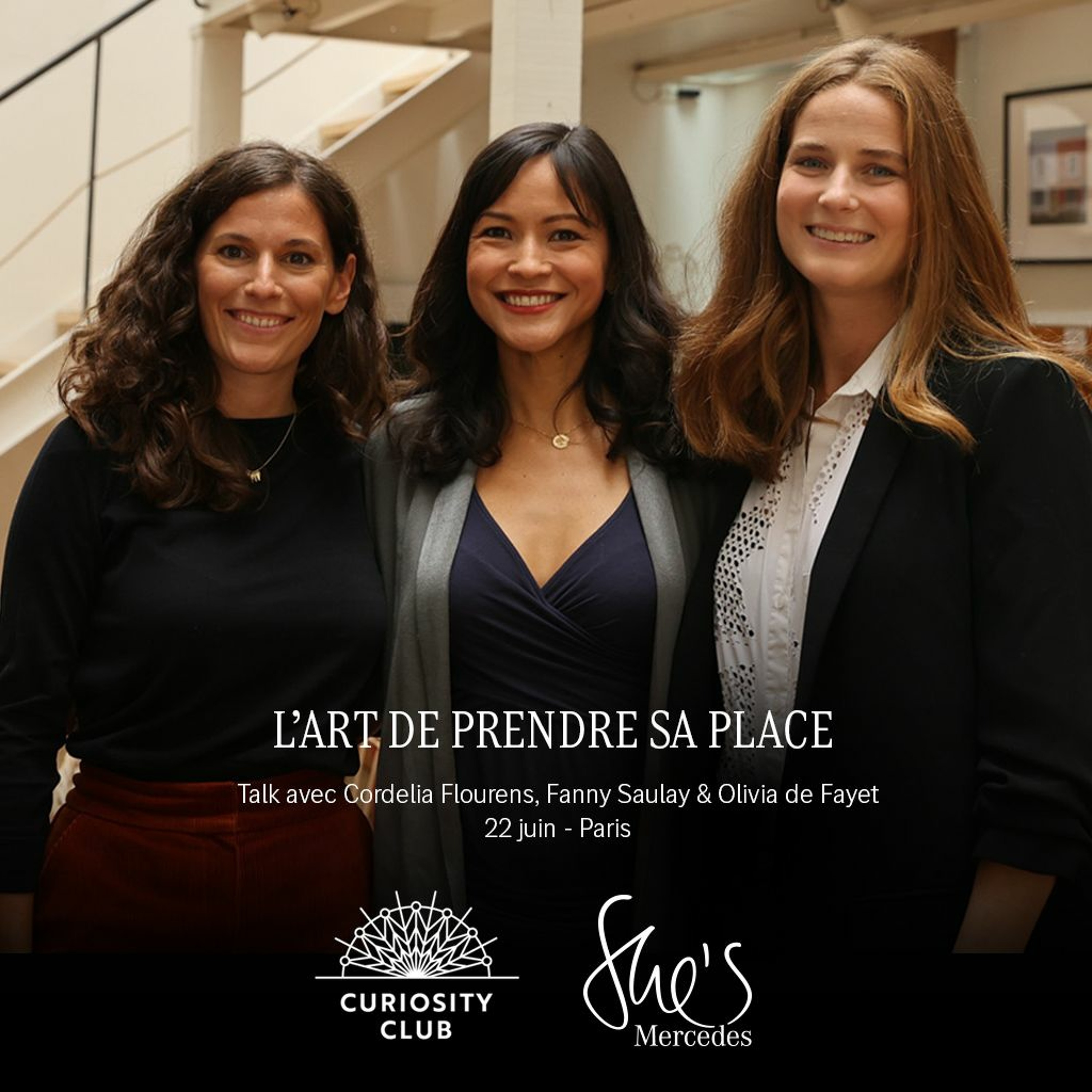 Cordelia Flourens, Fanny Saulay & Olivia de Fayet : L'Art de prendre sa Place episode artwork