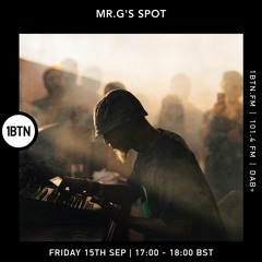 Mr G's Spot - 15.09.23.