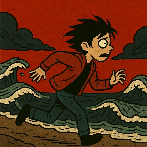 Chased by the Ocean