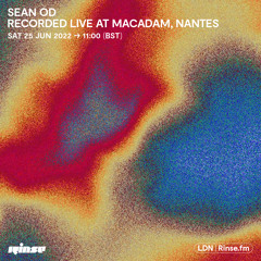 Sean OD (Recorded live at Macadam, Nantes) - 25 June 2022