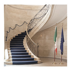 At the Italian Embassy, Berlin