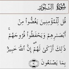 قل للمؤمنين يغضوا من ابصارهم ويحفظوا فروجهم | تلاوة من سورة النور | اسلام صبحي