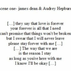 Scene 1 - If I'm James Dean, You're Audrey Hepburn - Sleeping With Sirens (cover)