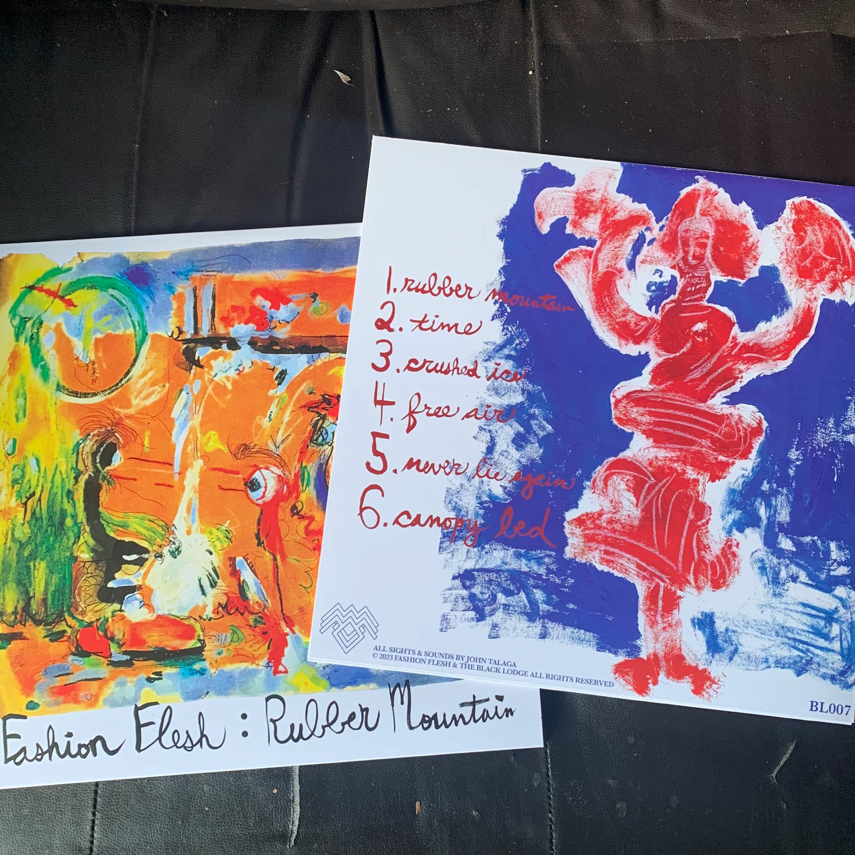 BL007 FASHION FLESH: "Rubber Mountain" LP Excerpts 128k episode artwork
