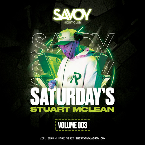 Savoy Saturdays Volume 003