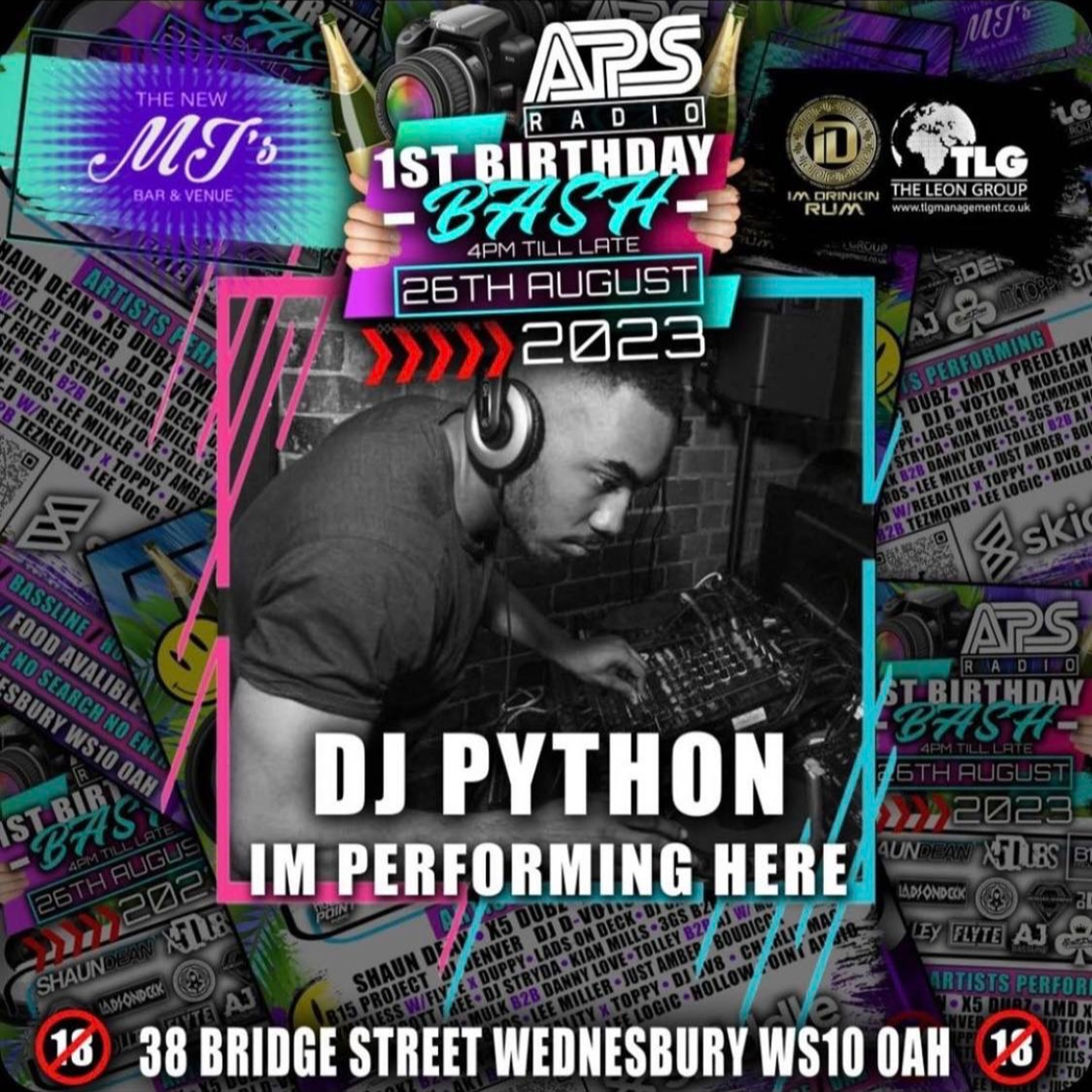 #Dj Python #2023 #Bassline / #4x4 episode artwork