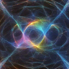 y las partículas, mientras giraban en la danza, se desearon unas a otras y formaron átomos