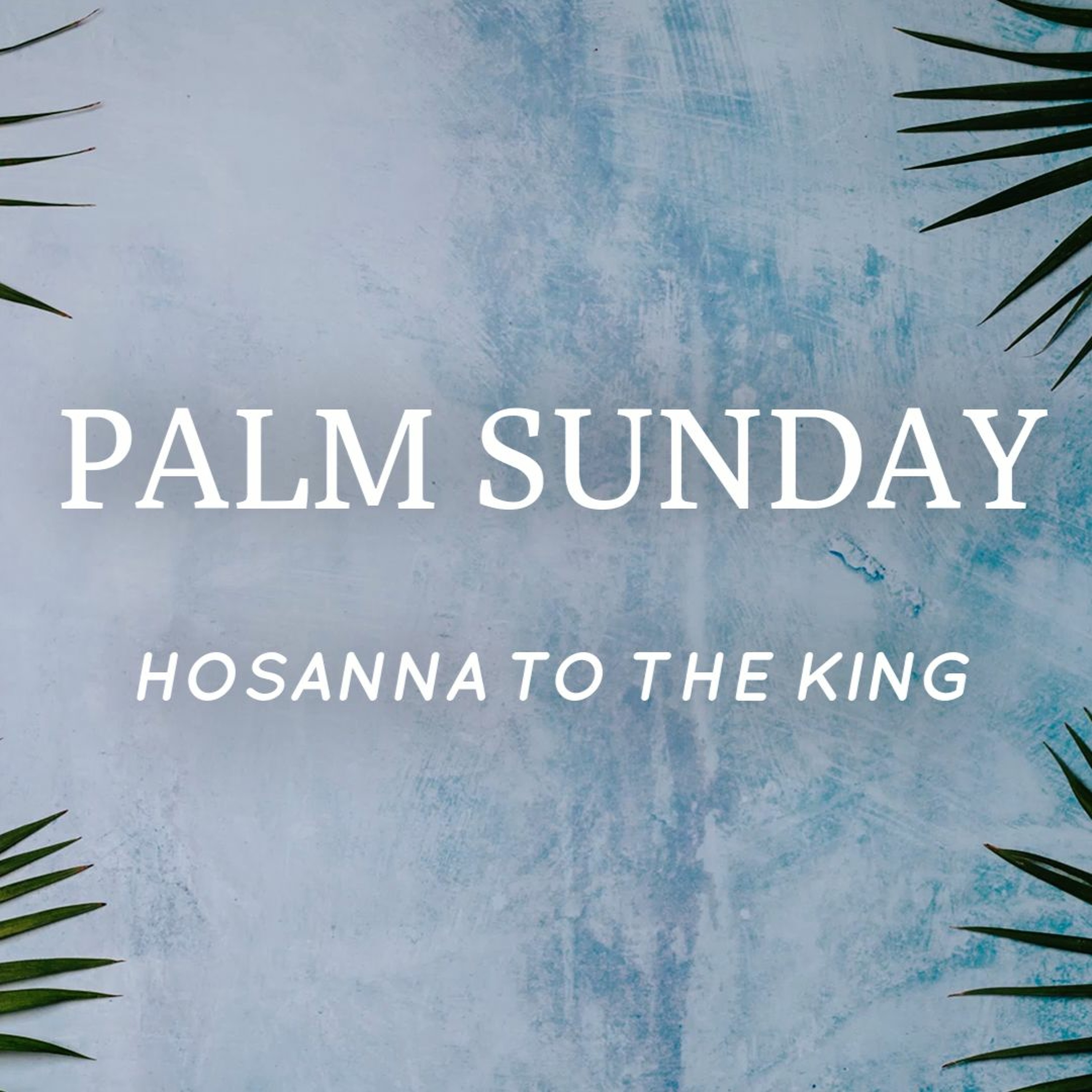 Palm Sunday episode artwork