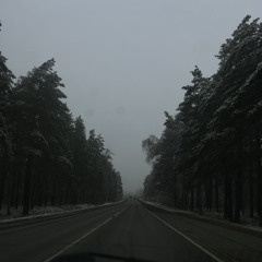 снежная дорога