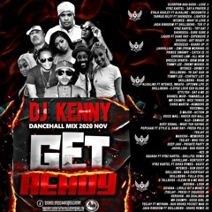 DJ Kenny 'GET READY' DANCEHALL MIX 2020 NOV