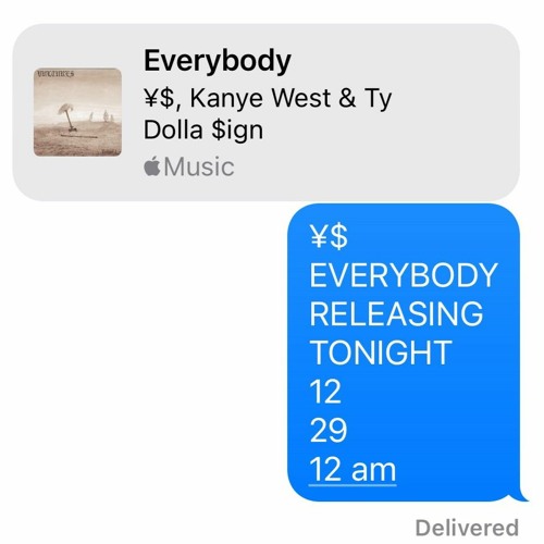 Kanye West & Ty Dolla $ign – Everybody (Slothkidd Amapiano Edit)