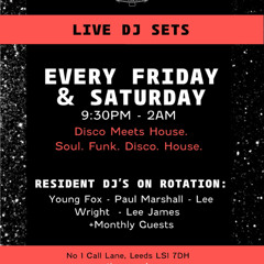 Live at The Maven Sat 5th July 25
