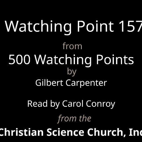 Watching Point 157, from 500 Watching Points by Gilbert Carpenter