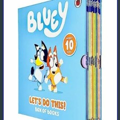 Read Ebook 🌟 Bluey Let's Do This! Box of Books 10 Books Collection Box Set (Butterflies, Bingo, Ma
