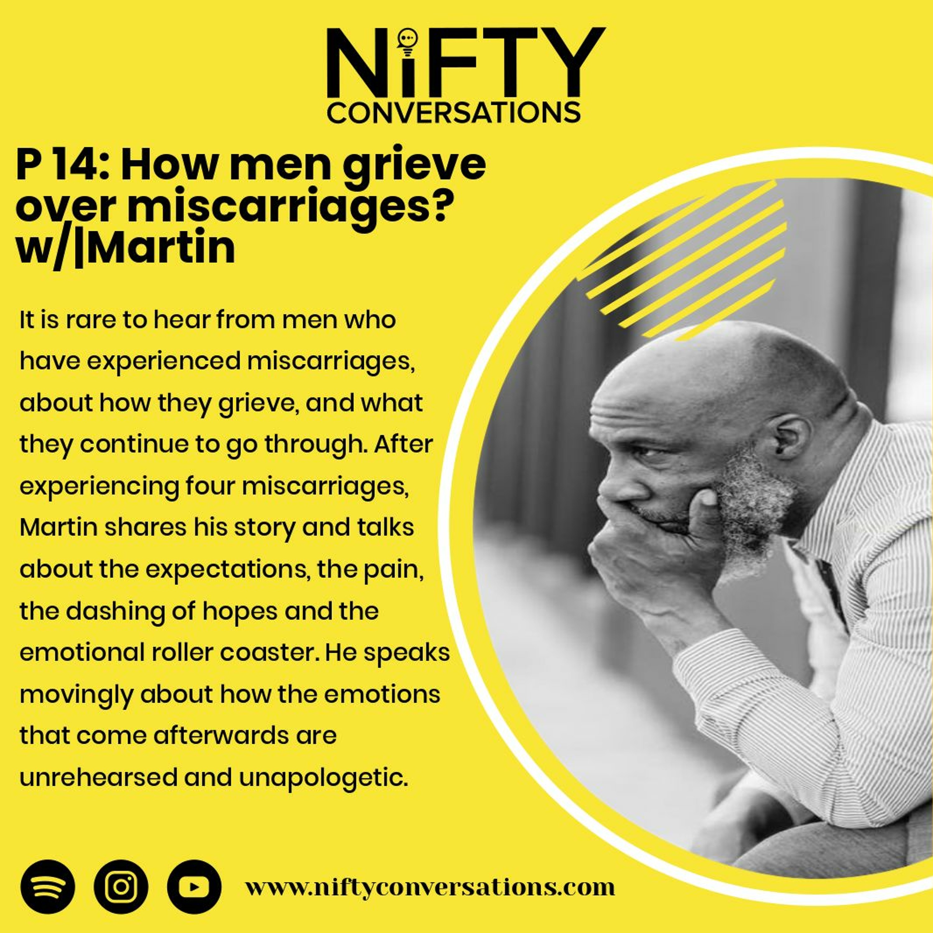 P 14: How men grieve over miscarriages? w/|Martin