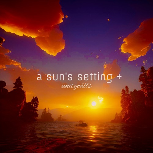 a sun’s setting +