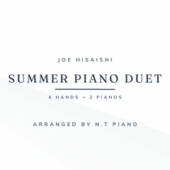Summer (4 Hands - 2 Pianos) Joe Hisaishi