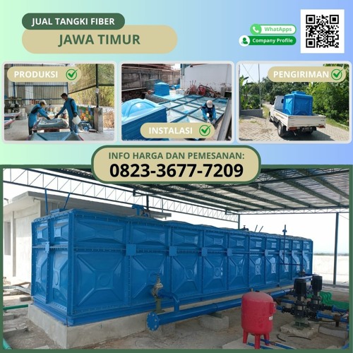 (0823-3677-7209) Penjual Tangki Fiber FRP dan STP Tahan Bocor di Nganjuk Jawa Timur