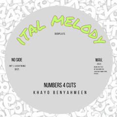 Numbers - Dubplate 4cuts sample - Khayo benyahmeen