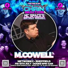 M.Cowell - Chain Reaction Mc Space's Birthday Bonanza Promo